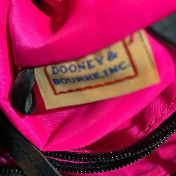 Dooney Bourke navy blue shoulder handbag - Picture 9 of 15